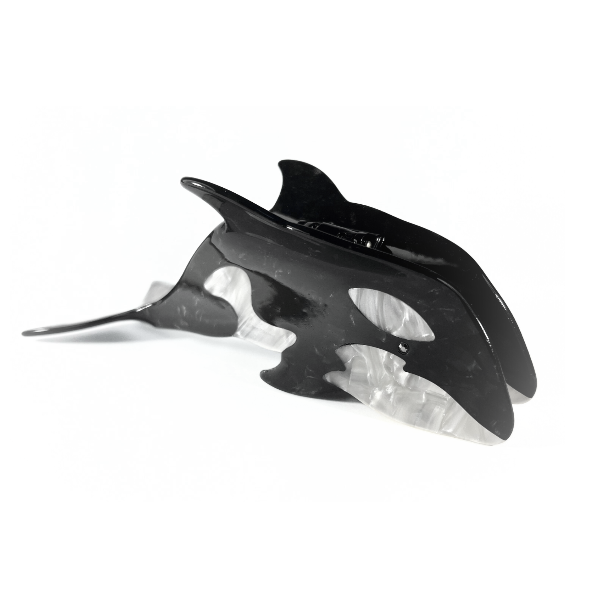 Mini Orca (Killer Whale) Hair Claw