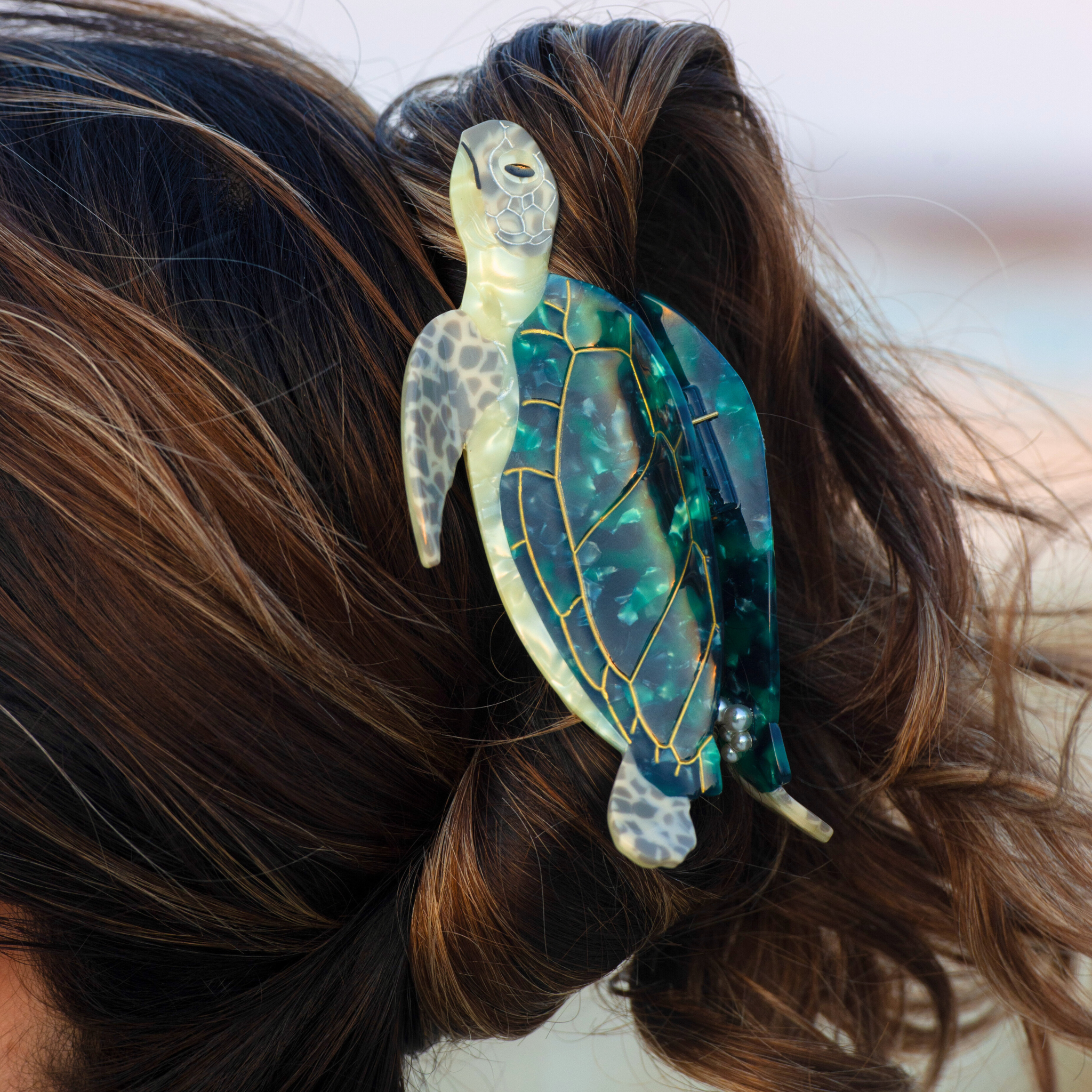 Sea Turtle Hair Claw x We Spot Turtles