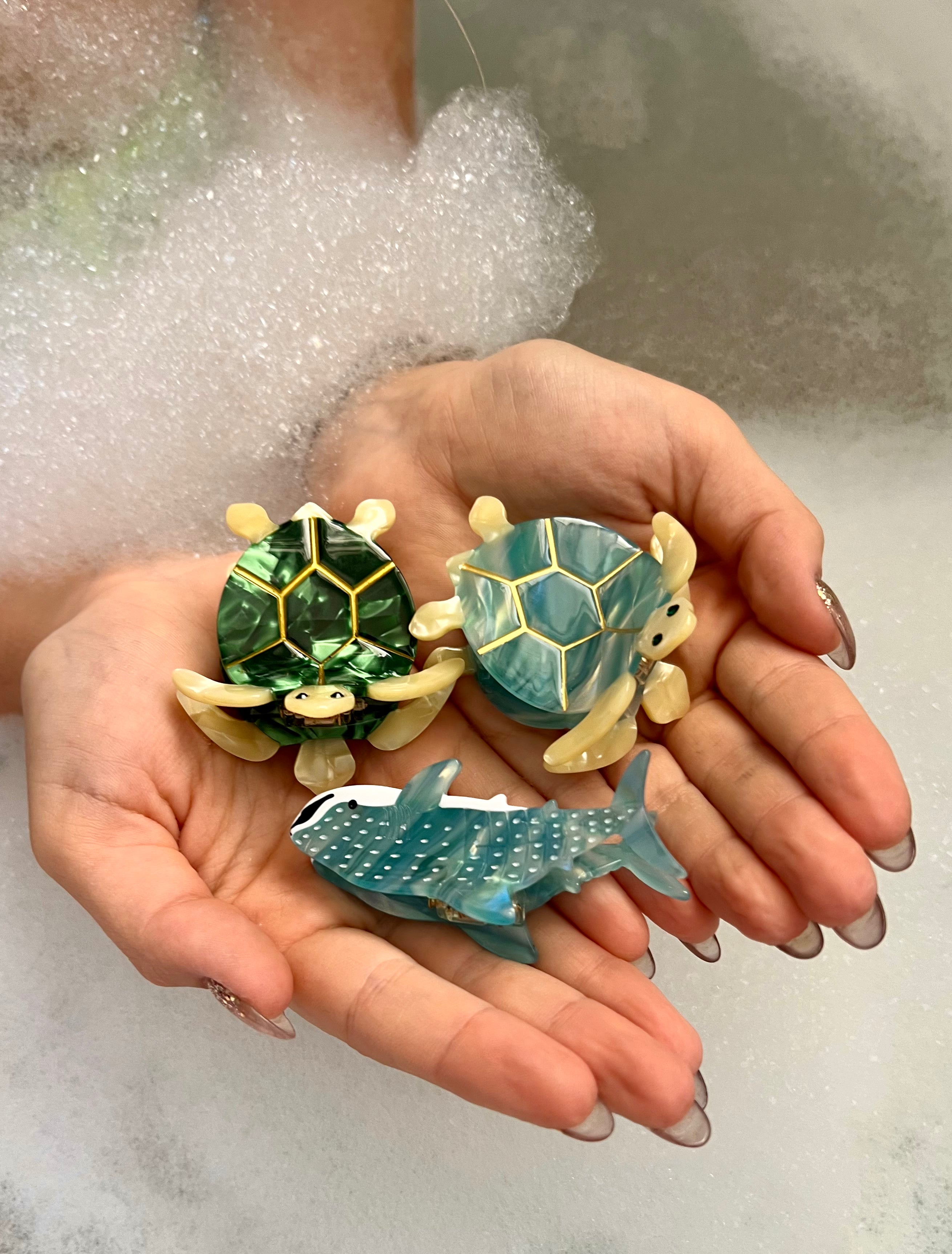 Mini Sea Turtle Hair Claw