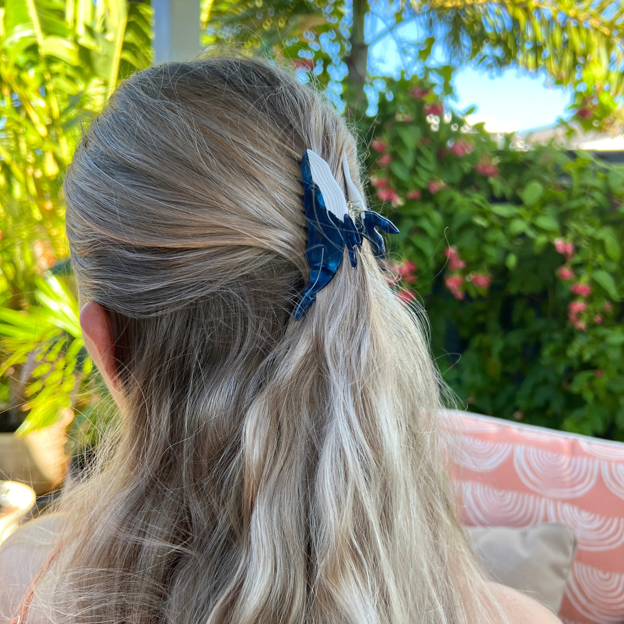 Mini Humpback Whale Hair Claw