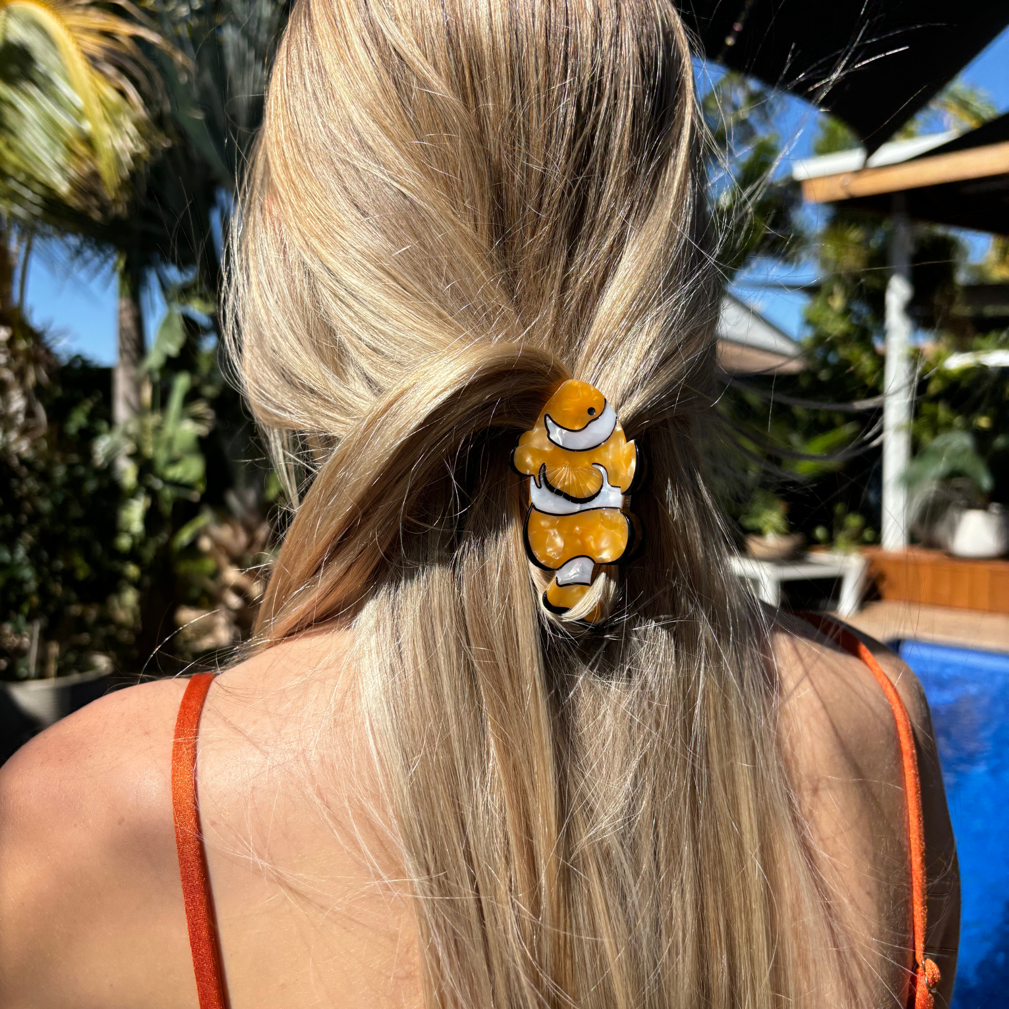 Mini Clown Fish Hair Claw