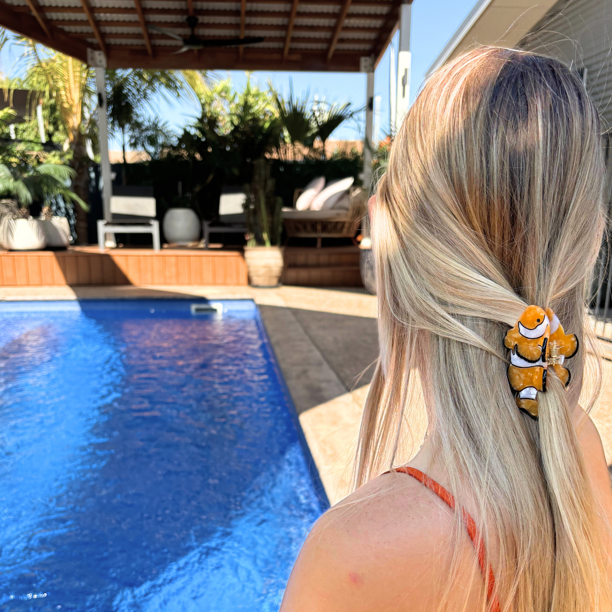 Mini Clown Fish Hair Claw