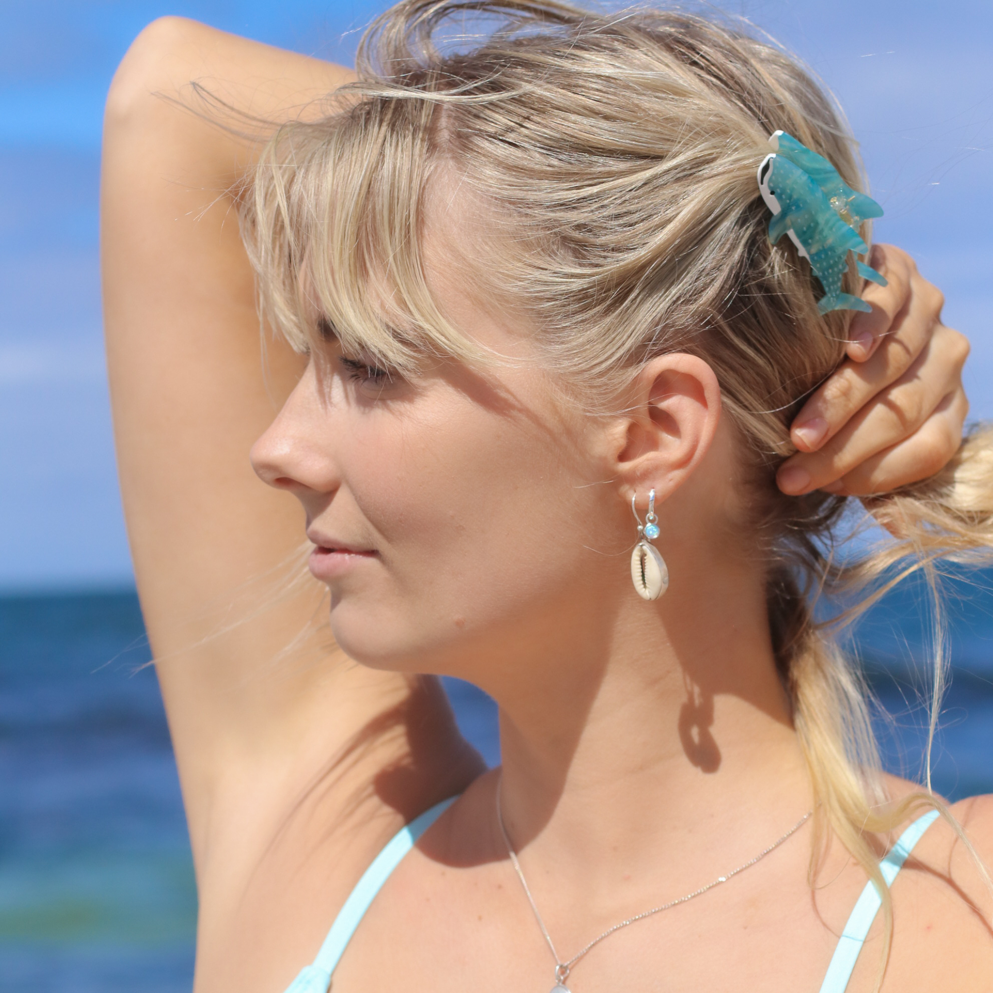 Mini Whale Shark Hair Claw