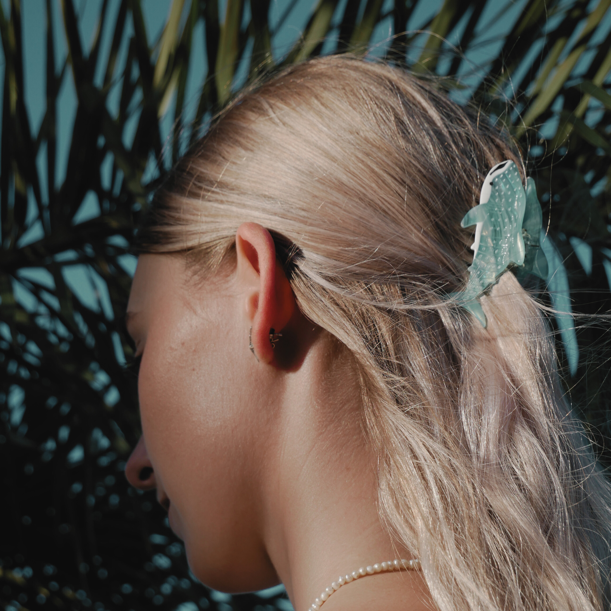 Mini Whale Shark Hair Claw