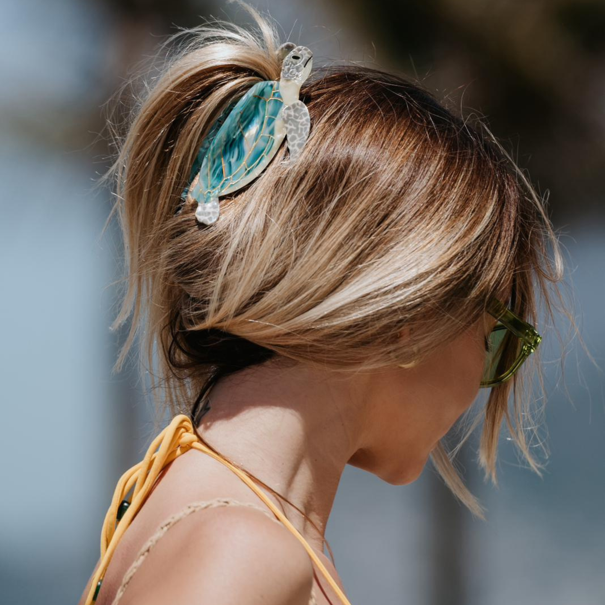 Sea Turtle Hair Claw